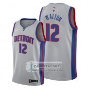 Camiseta Detroit Pistons Derrick Walton Statement 2019-20 Gris
