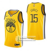 Camiseta Golden State Warriors Damian Jones Earned 2018-19 Amari