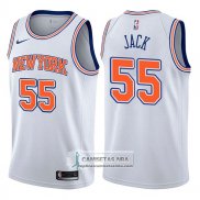 Camiseta Knicks Jarrett Jack Statement 2017-18 Blanco