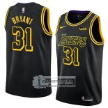 Camiseta Lakers Thomas Bryant Ciudad 2018 Negro