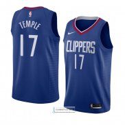 Camiseta Los Angeles Clippers Garrett Temple Icon 2018 Azul