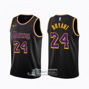 Camiseta Los Angeles Lakers Kobe Bryant Earned 2020-21 Negro