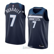Camiseta Minnesota Timberwolves James Nunnally Icon 2017-18 Azul