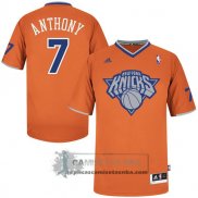 Camiseta Navidad Knicks Anthony 2013 Naranja