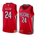 Camiseta New Orleans Pelicans Tony Allen Statement 2018 Rojo