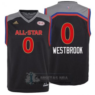 Camiseta Nino All Star 2017 Westbrook Thunder Carbon