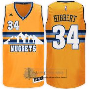 Camiseta Nuggets Hibbert Amarillo