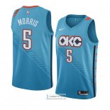 Camiseta Oklahoma City Thunder Markieff Morris Ciudad 2018-19 Az