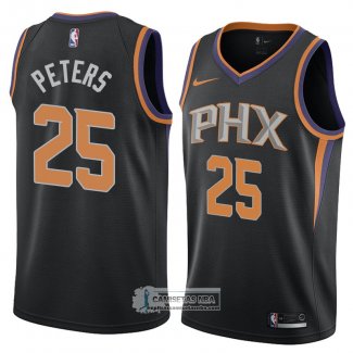 Camiseta Phoenix Suns Alec Peters Statement 2018 Negro
