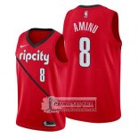 Camiseta Portland Trail Blazers Al Farouq Aminu Earned 2019 Rojo