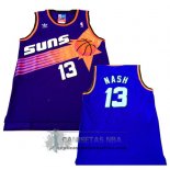 Camiseta Retro Suns Nash Purpura