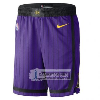 Pantalone Lakers Ciudad 2018-19 Violeta