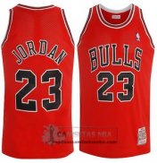 Camiseta Autentico Bulls Jordan Rojo