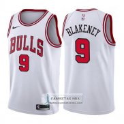 Camiseta Bulls Antonio Blakeney Association 2017-18 Blanco