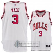 Camiseta Bulls Wade Blanco