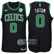 Camiseta Celtics Jayson Tatum 2017-18 Negro