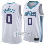 Camiseta Hornets Miles Bridges Association 2018 Blanco