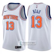 Camiseta Knicks Joakim Noah Statement 2017-18 Blanco