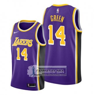 Camiseta Los Angeles Lakers Danny Green Statement Violeta
