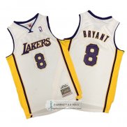 Camiseta Los Angeles Lakers Kobe Bryant Hardwood Classics Blanco