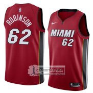 Camiseta Miami Heat Duncan Robinson Statement 2018 Rojo