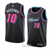 Camiseta Miami Heat Tim Hardaway Ciudad 2018-19 Negro