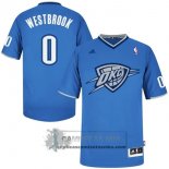 Camiseta Navidad Thunder Westbrook 2013 Azul