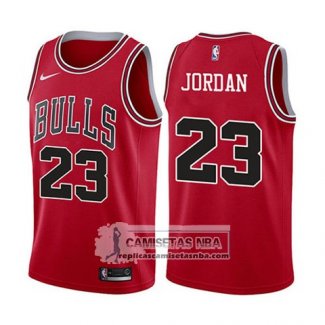 Camiseta Nino Bulls Michael Jordan 2017-18 Rojo