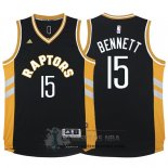 Camiseta Raptors Bennett Negro Oro