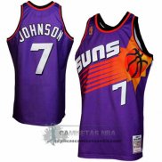 Camiseta Retro Suns Johnson Purpura