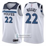 Camiseta Timberwolves Andrew Wiggins 2017-18 Blanco