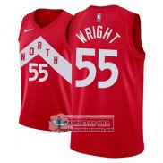 Camiseta Toronto Raptors Delon Wright Earned 2018-19