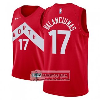 Camiseta Toronto Raptors Jonas Valanciunas Earned 2018-19