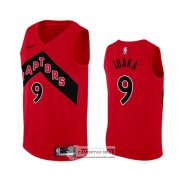 Camiseta Toronto Raptors Serge Ibaka Icon 2020-21 Rojo