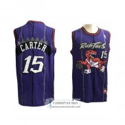Camiseta Toronto Raptors Vince Carter Retro Violeta
