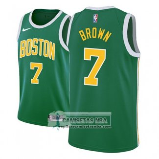 Camiseta Boston Celtics Jaylen Brown Earned 2018-19