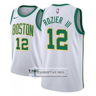 Camiseta Celtics Terry Rozier Iii Ciudad 2018-19 Blanco