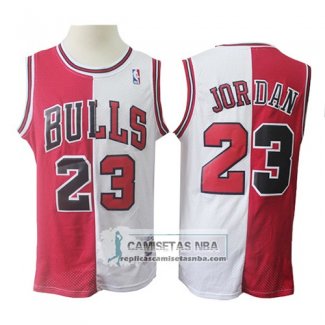 Camiseta Chicago Bulls Michael Jordan Retro Rojo Blanco