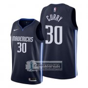 Camiseta Dallas Mavericks Seth Curry Statement Azul2