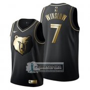Camiseta Golden Edition Memphis Grizzlies Justise Winslow 2019-20 Negro