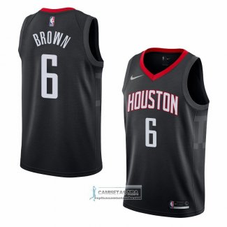 Camiseta Houston Rockets Bobby Marron Statement 2018 Negro