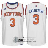 Camiseta Knicks Calderon Blanco