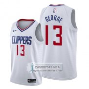 Camiseta Los Angeles Clippers Paul George Association 2019 Blanco