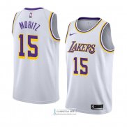 Camiseta Los Angeles Lakers Wagner Moritz Association 2018-19 Bl
