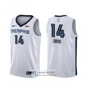 Camiseta Memphis Grizzlies Gorgui Dieng Association Blanco