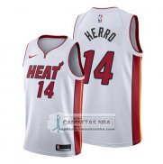 Camiseta Miami Heat Tyler Herro Association 2019-20 Blanco