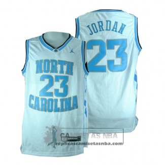 Camiseta NCAA North Carolina Jordanh Blanco
