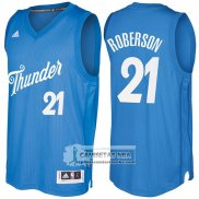 Camiseta Navidad Thunder Andre Roberson 2016 Azul