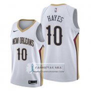 Camiseta New Orleans Pelicans Jaxson Hayes Association 2019-20 Blanco