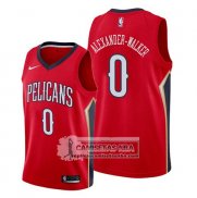 Camiseta New Orleans Pelicans Nickeil Alexander-Walker Statement Rojo